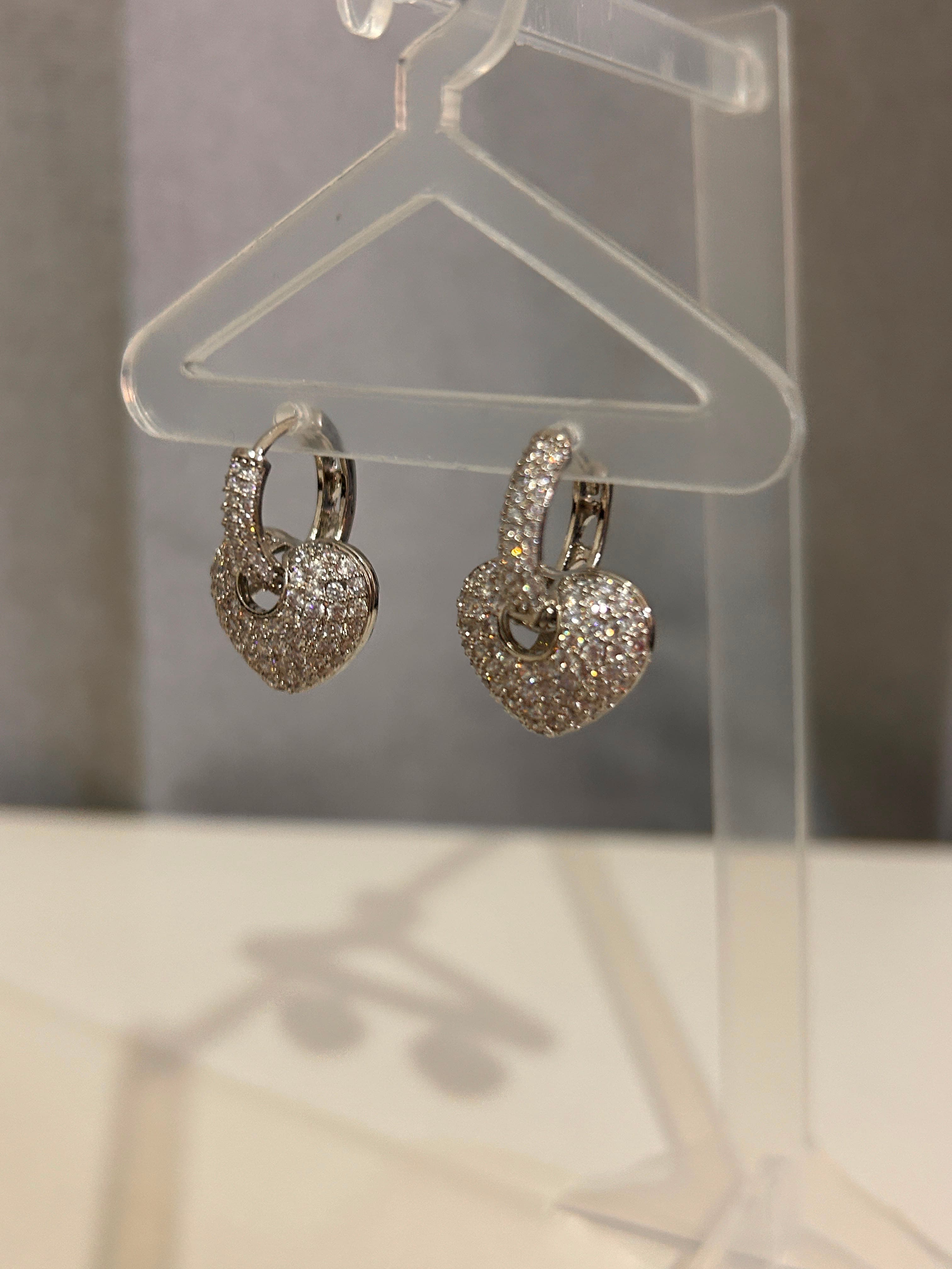 aros Corazón reversible doradas de Soluna
