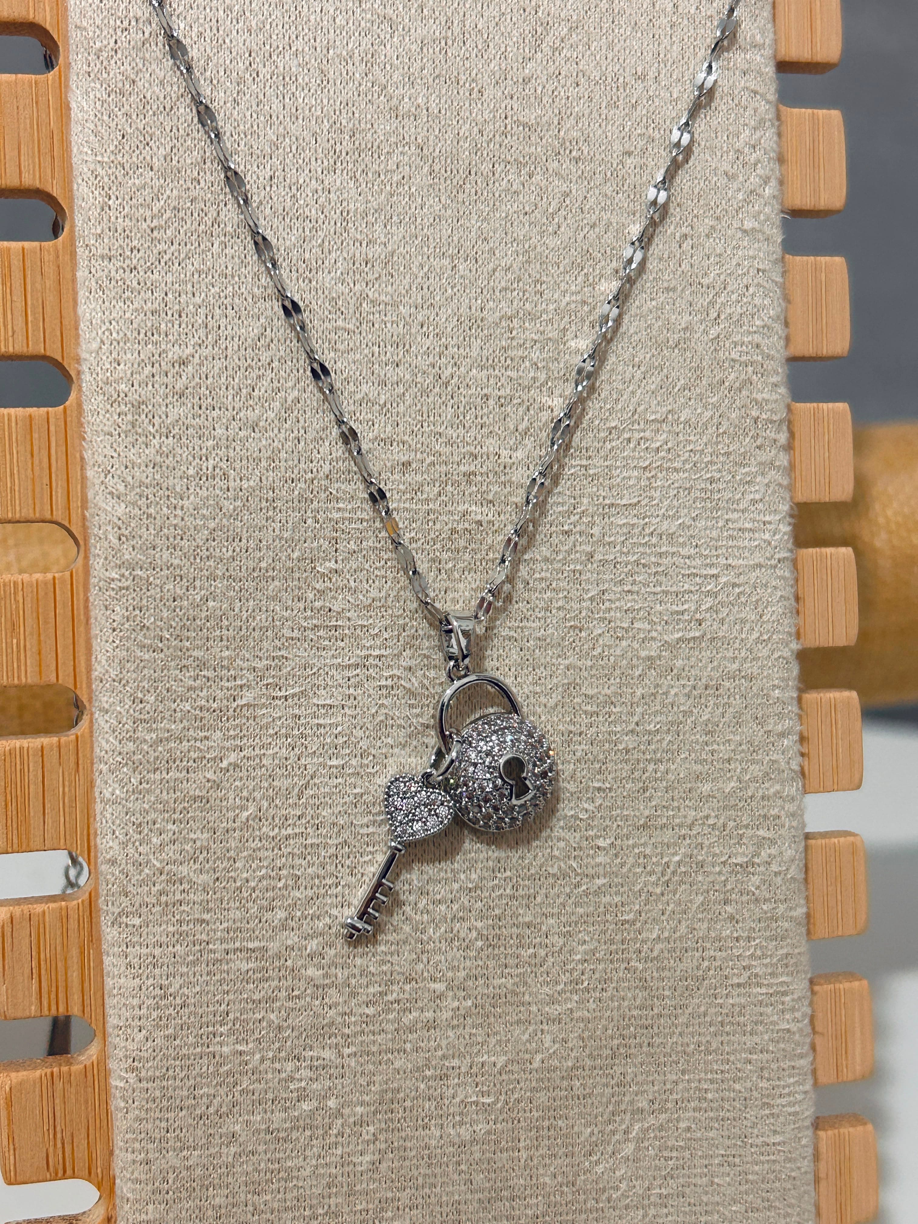 Cadenita Llave con strass de Soluna